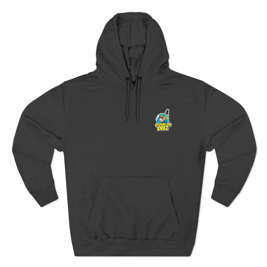 Chomp On Deez - Three-Panel Fleece Hoodie