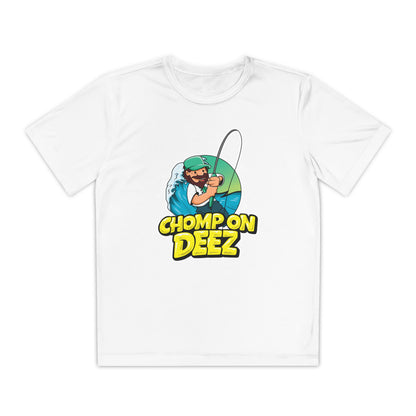 Youth Chomp on Deez Logo Performance T-Shirt