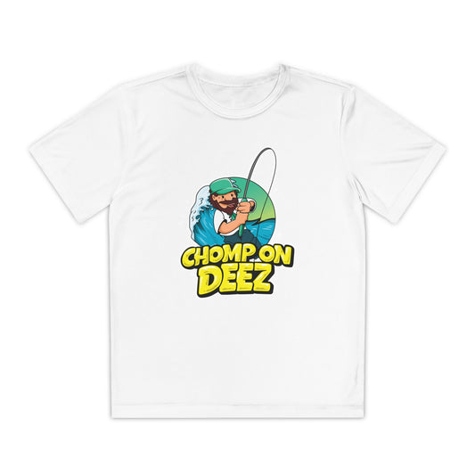 Youth Chomp on Deez Logo Performance T-Shirt