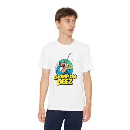 Youth Chomp on Deez Logo Performance T-Shirt