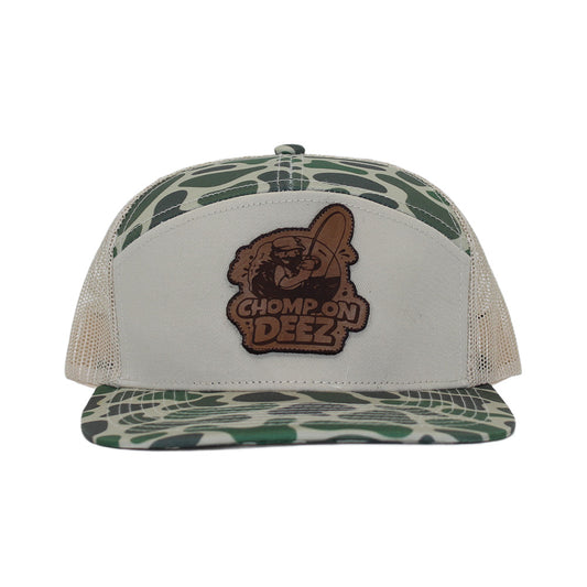 Rum Creek 7 Panel Trucker Hat - Duck Camo