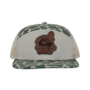 Rum Creek 7 Panel Trucker Hat - Duck Camo